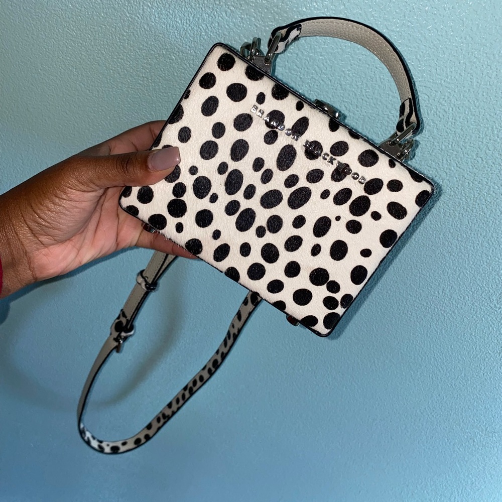Brandon Blackwood Dalmatian Print Mini Trunk